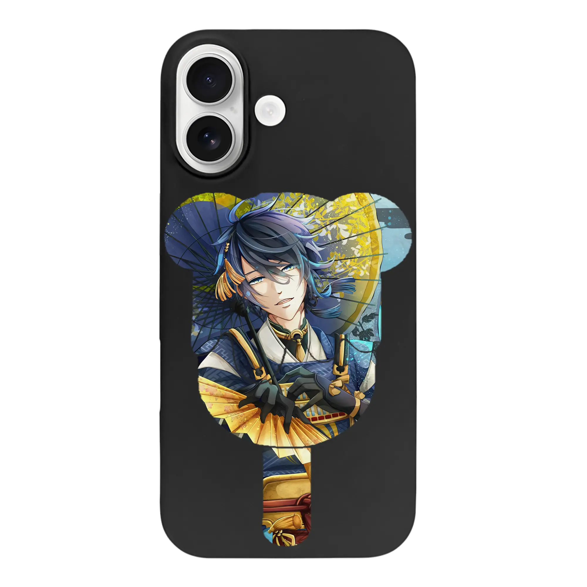 刀剣乱舞 グッズ,三日月宗近 - iPhone 17 シリーズ シリコンケース 薄型 耐衝撃 指紋防止 ソフトタッチカバー 精密フィット 傷防止 保護ケース iPhone 17/17 Air/17 Pro/17 Pro Max 対応